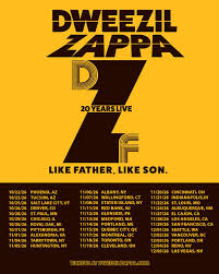 Dweezil Zappa live tour poster 2026